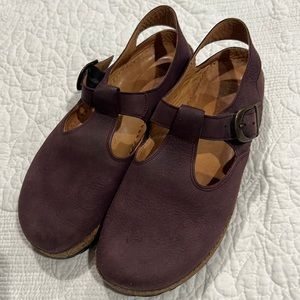 Haflinger Clogs size 39 or 8 Color Purple